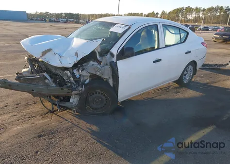 2012 Nissan Versa 1.6 S z USA, uszkodzony, nr VIN 3N1CN7APXCL933630